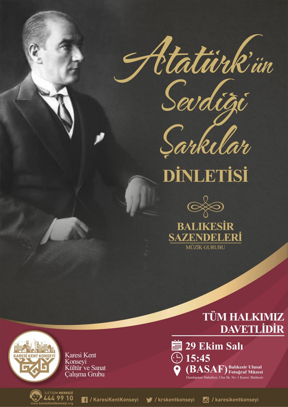 Atatürkün Sevdiği Şarkılar Dinletisi